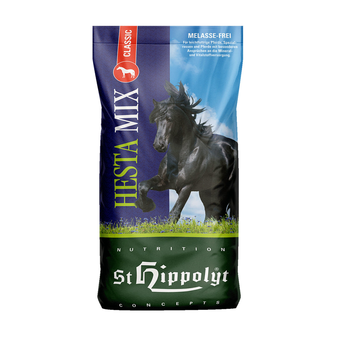Pellets Hesta Mix Classic – haferfrei, 25 kg