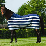 Horseware Rambo Deluxe Fleece Abschwitzdecke, Witney/Navy - IQ Horse