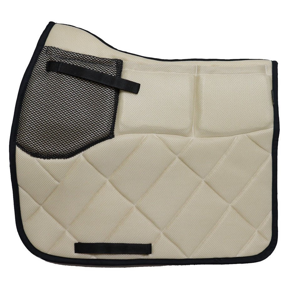 Quittpad Dressurschabracke Hoher Widerrist, beige - IQ Horse