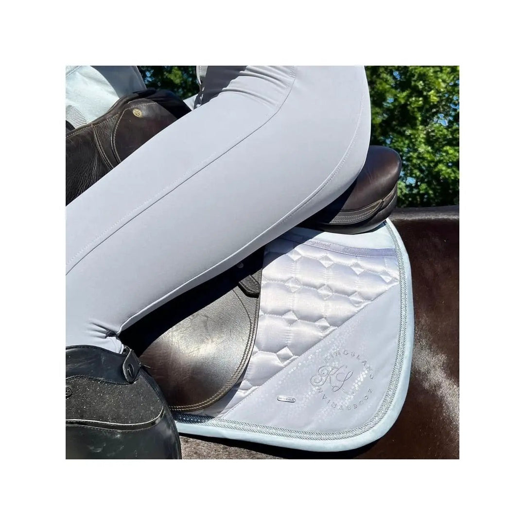 Kingsland KLodessa Satin - &amp; Samtschabracke, Dressur, grey sleet - IQ Horse