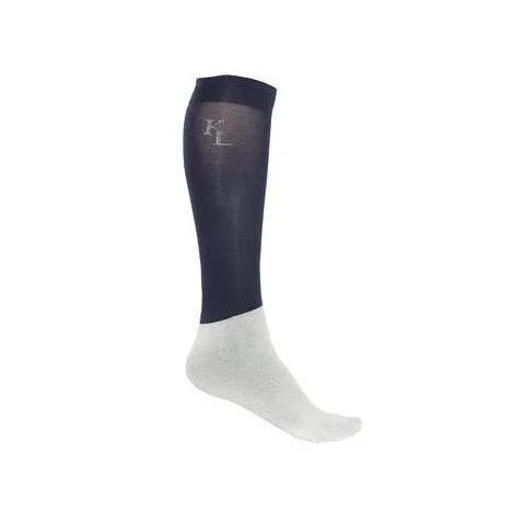 Kingsland Klassische Unisex Turnierstrümpfe, 3 Paar, navy - IQ Horse