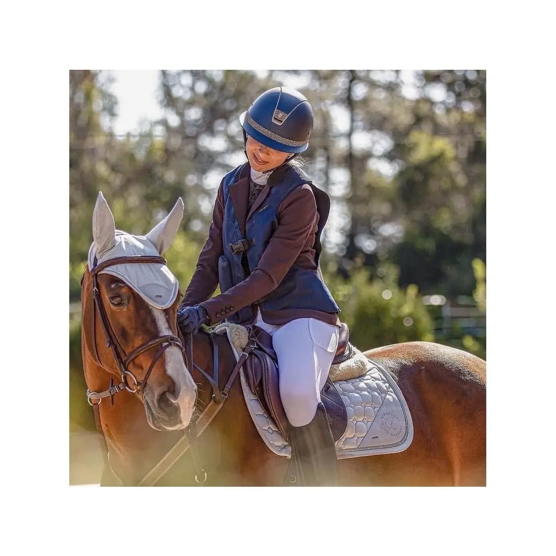 Kingsland KLodessa Satin - & Samtschabracke, Dressur, grey sleet - IQ Horse