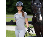 Kingsland KLolania T - Shirt für Damen, FS2022, light grey - IQ Horse