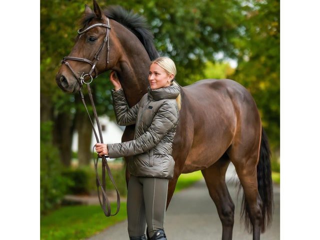 Kingsland KLalys isolierte Damen Jacke, brown granite - IQ Horse