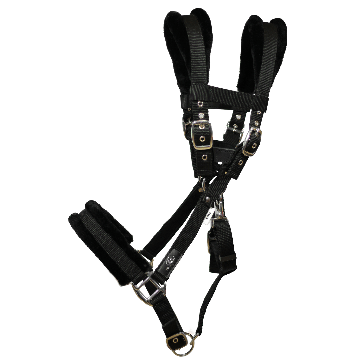 NeXaver® Halfter Nylon Faux Fur - IQ Horse