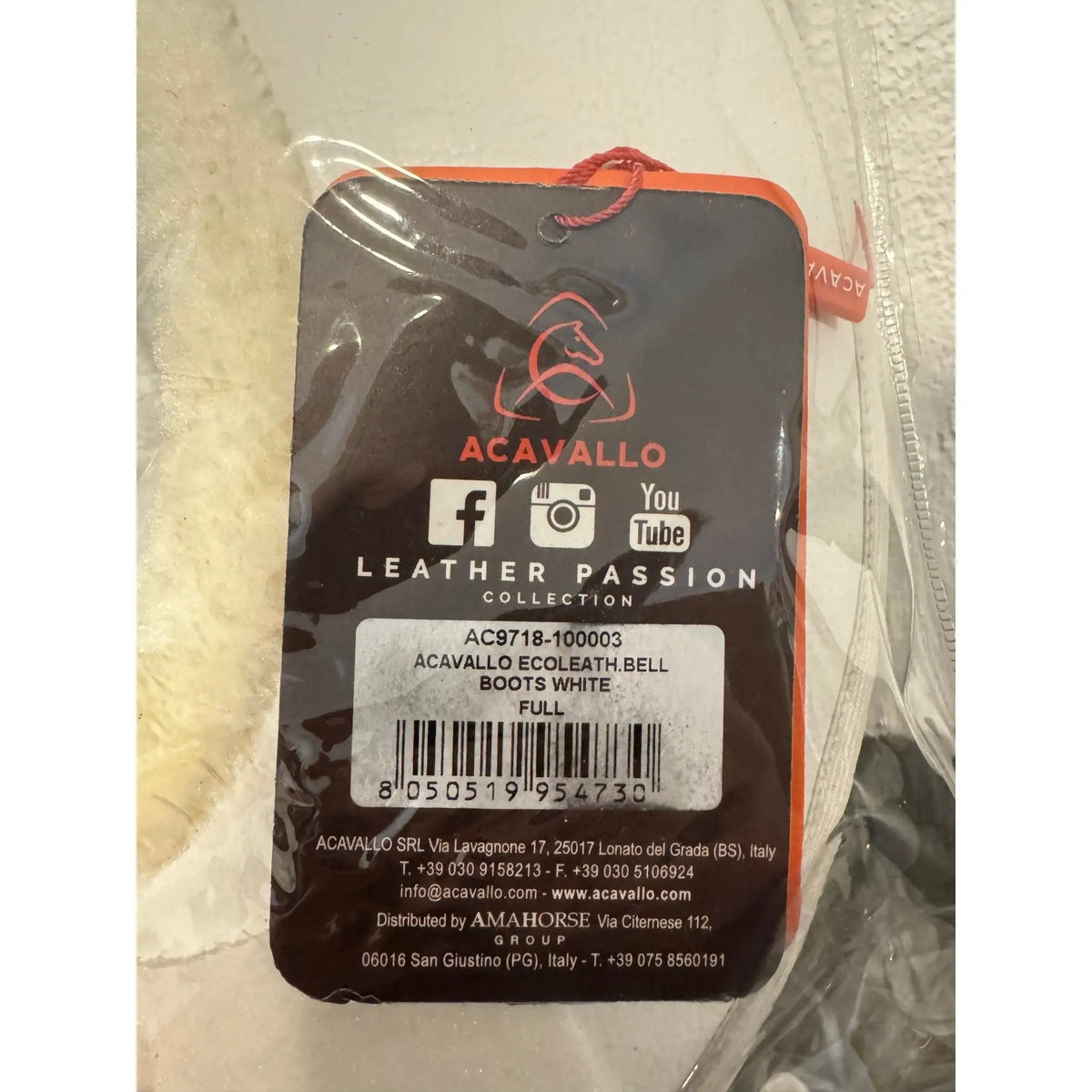 Acavallo Leder Gamaschen - IQ Horse