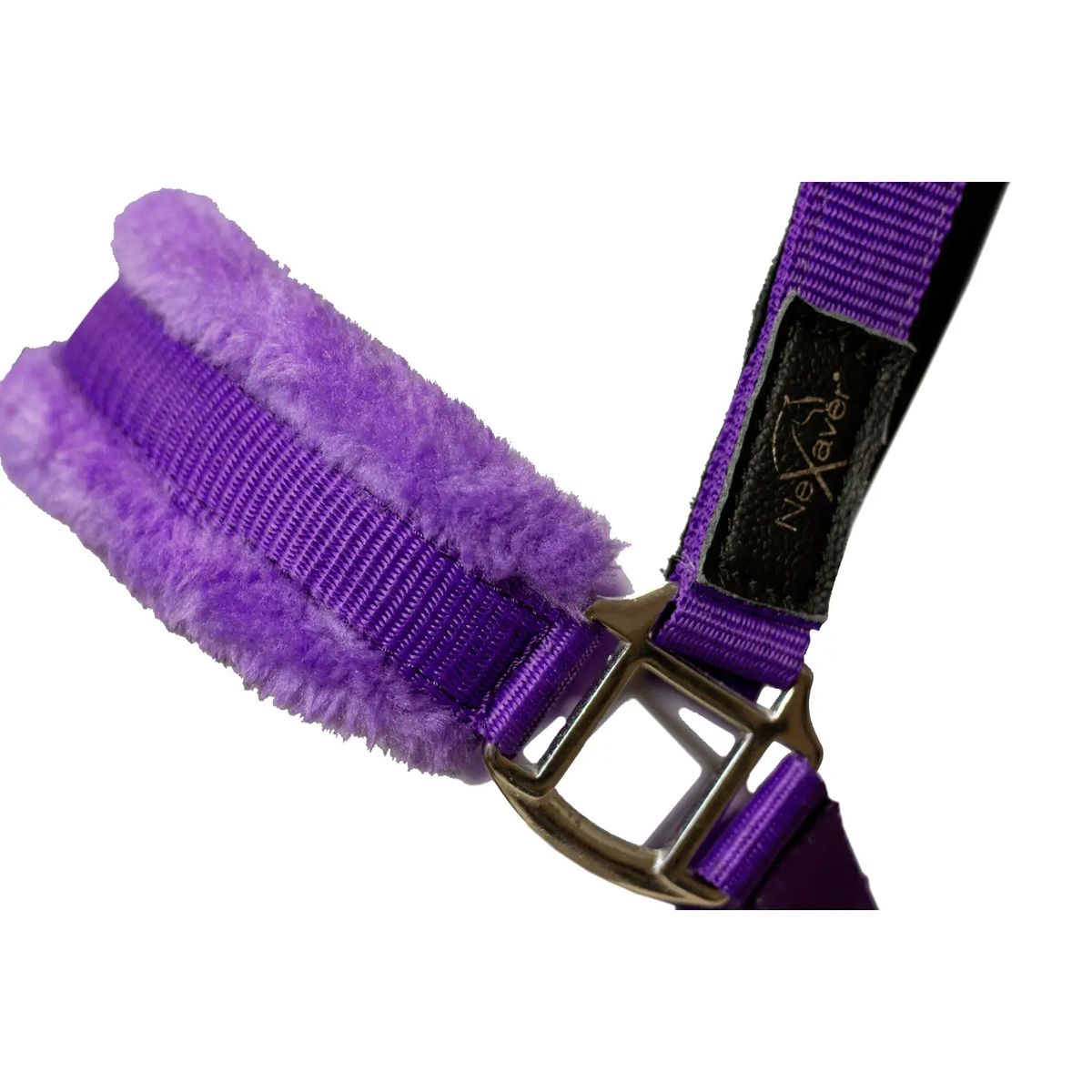 NeXaver® Halfter Nylon Faux Fur - IQ Horse
