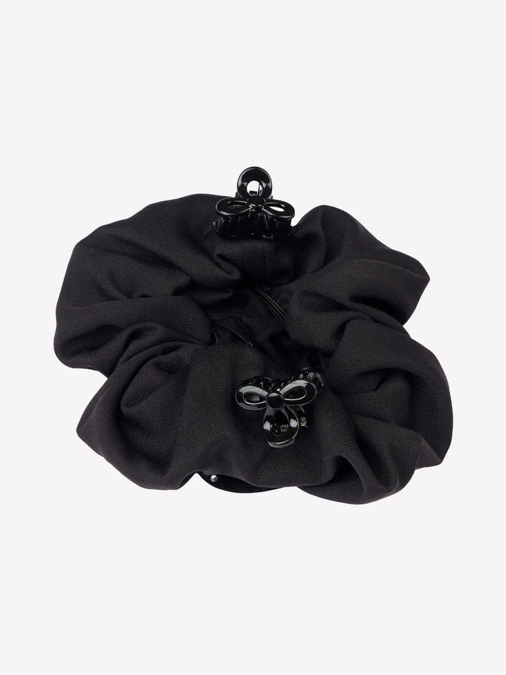 Haarnetz Scrunchie mit Kristallen