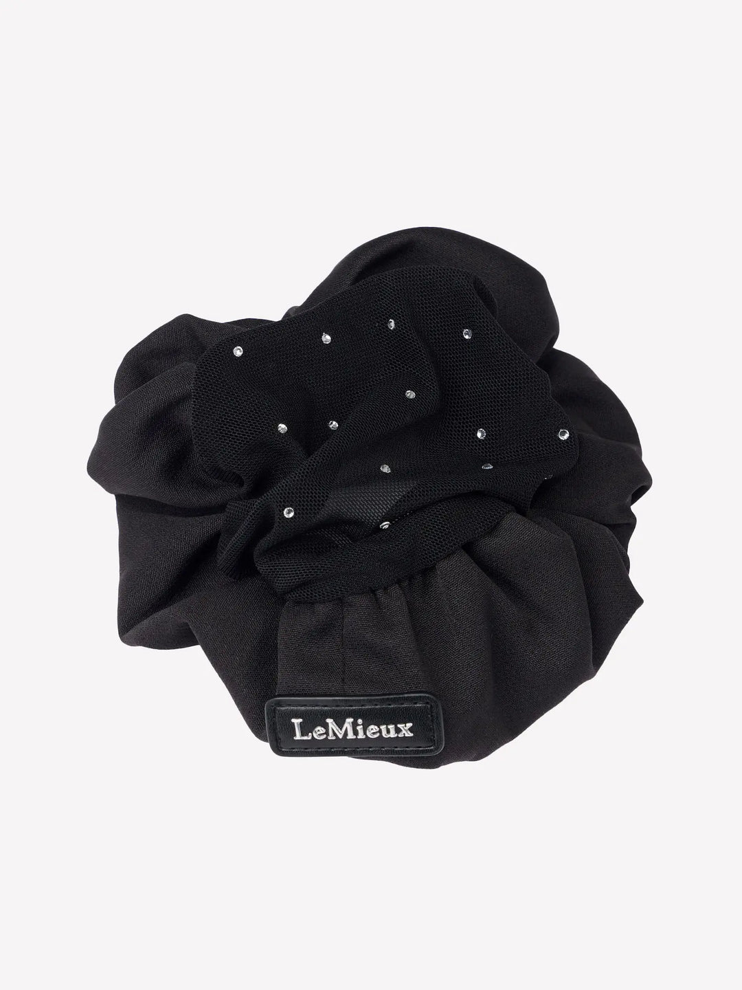 Haarnetz Scrunchie mit Kristallen