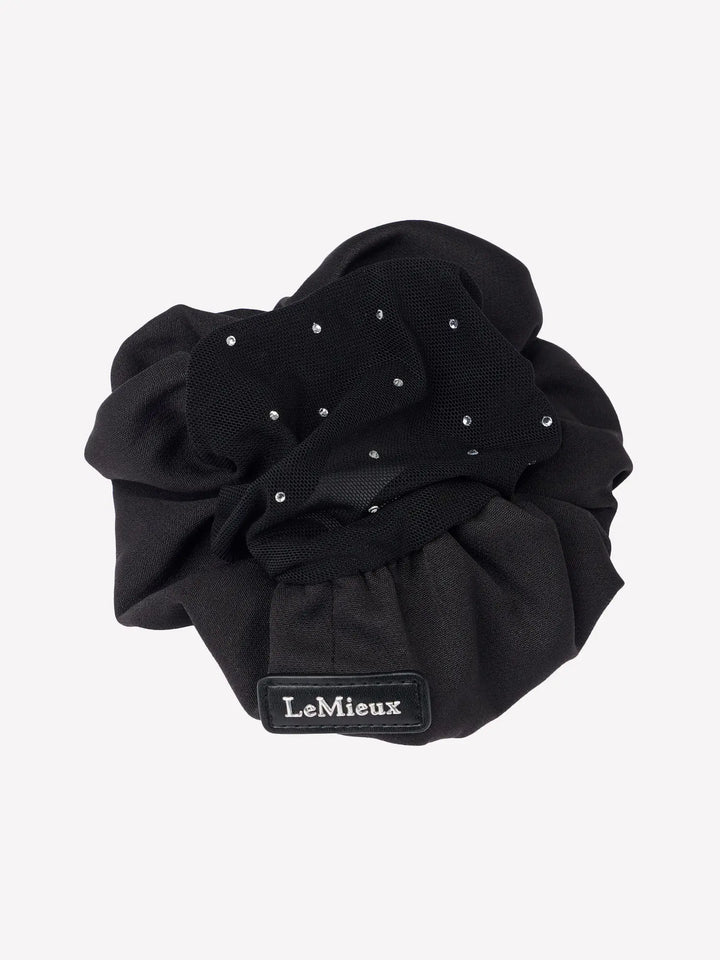Haarnetz Scrunchie mit Kristallen
