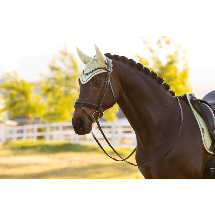 LeMieux Classic Fliegenhaube – gehäkelte Fliegenhaube - IQ Horse