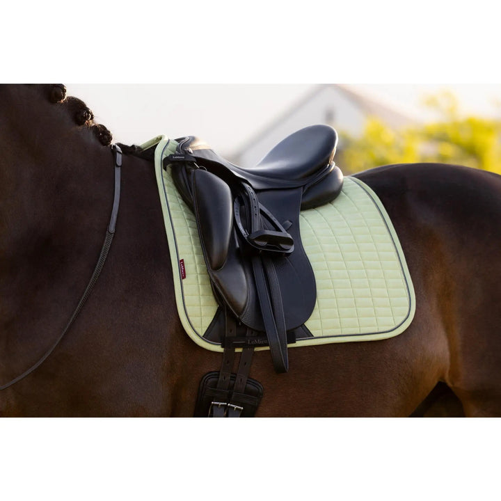 LeMieux Suede Dressurschabracke – Bambusfutter - IQ Horse