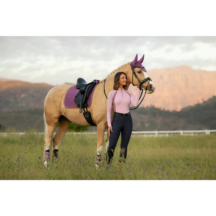 LeMieux Suede Dressurschabracke – Bambusfutter - IQ Horse