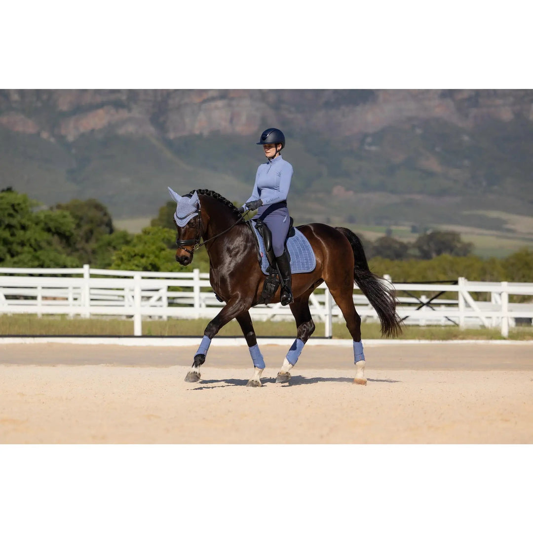 LeMieux Suede Dressurschabracke – Bambusfutter - IQ Horse