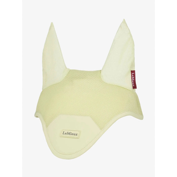 LeMieux Air-Tek Mesh Fliegenhaube Macaron, pale yellow breathable lightweight horse fly hood