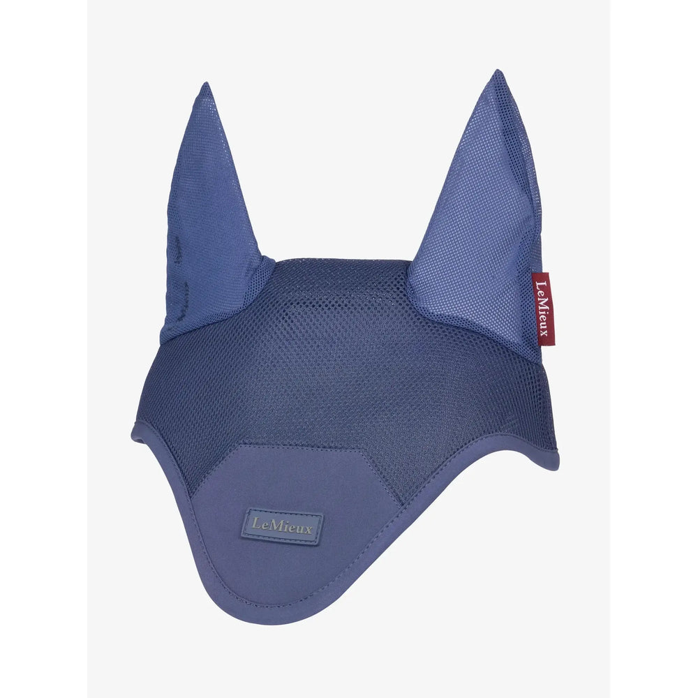 LeMieux Air-Tek Mesh Fliegenhaube Macaron blue breathable horse fly veil
