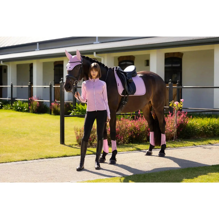 LeMieux Essence Dressurschabracke Fondant pink saddle pad with softshell and self-cool features