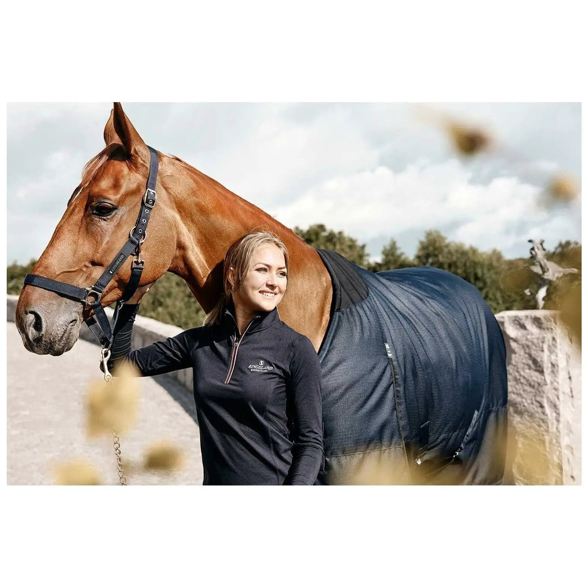 Kingsland Top Notch Nylon Halfter - IQ Horse