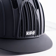 KEP Reithelm Cromo ABS Fast/Endurance, black, black Grid - IQ Horse
