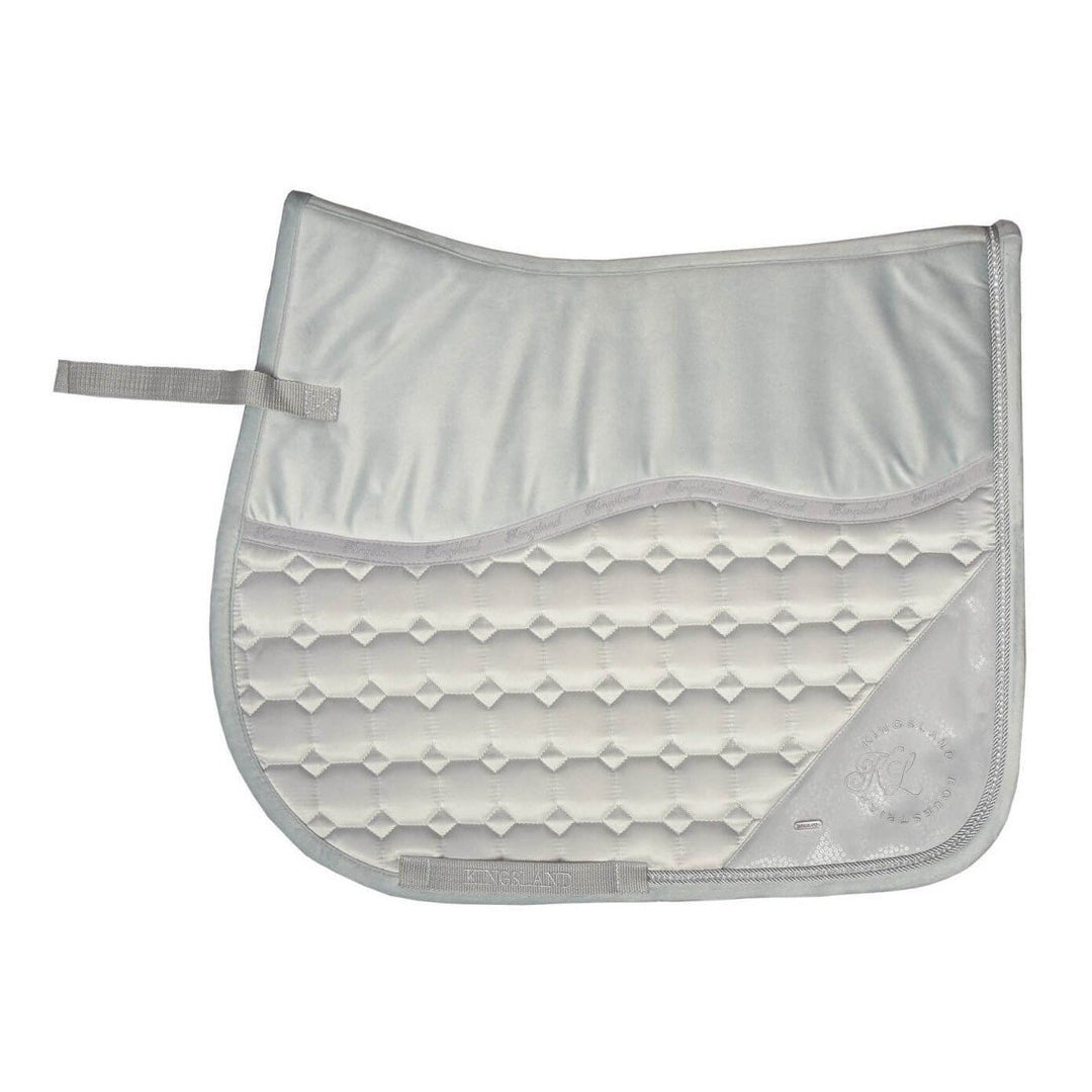 Kingsland KLodessa Satin- & Samtschabracke, Dressur, grey sleet - IQ Horse