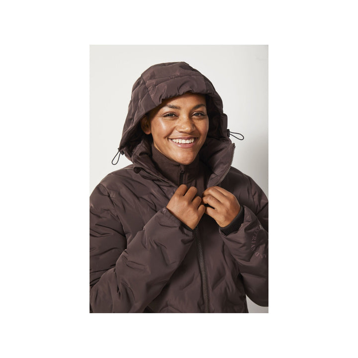 Kingsland Damen Reit-Mantel KLsidra, wasserdicht, isoliert, brown black coffee - IQ Horse