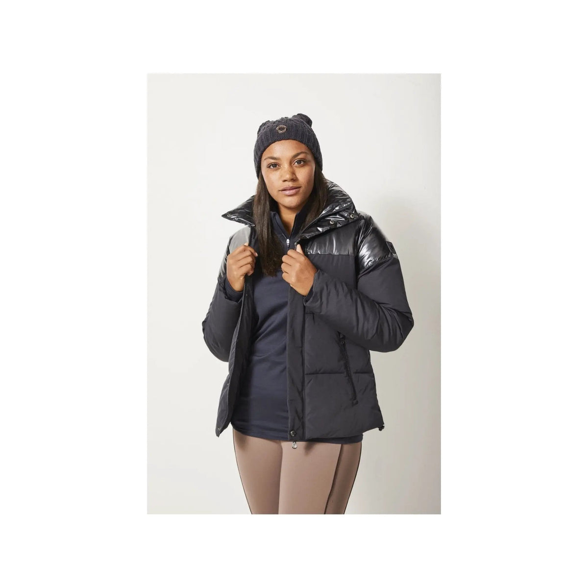Kingsland KLsemira Strickmütze HW22, navy - IQ Horse