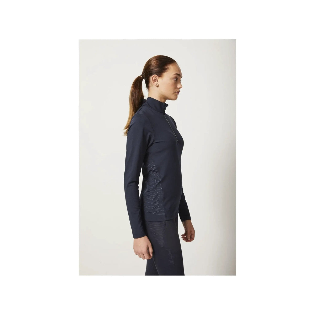 Reitleggings Damen KLkattie F - Tec4 Wave HW22, Vollbesatz, Full - Grip - IQ Horse