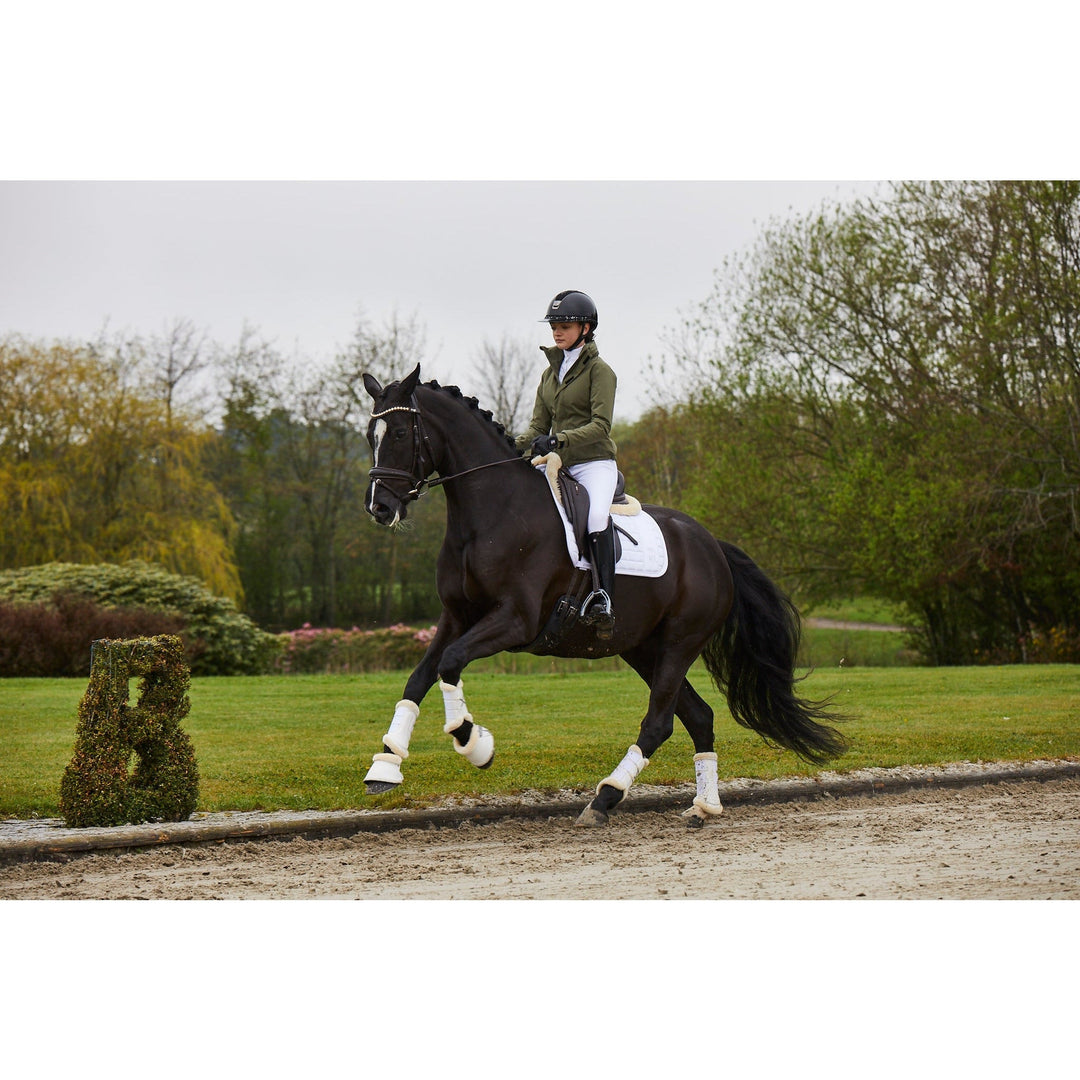 Kingsland KLwinnie Hightech-Regenjacke für Damen, FS2022, Olivgrün - IQ Horse