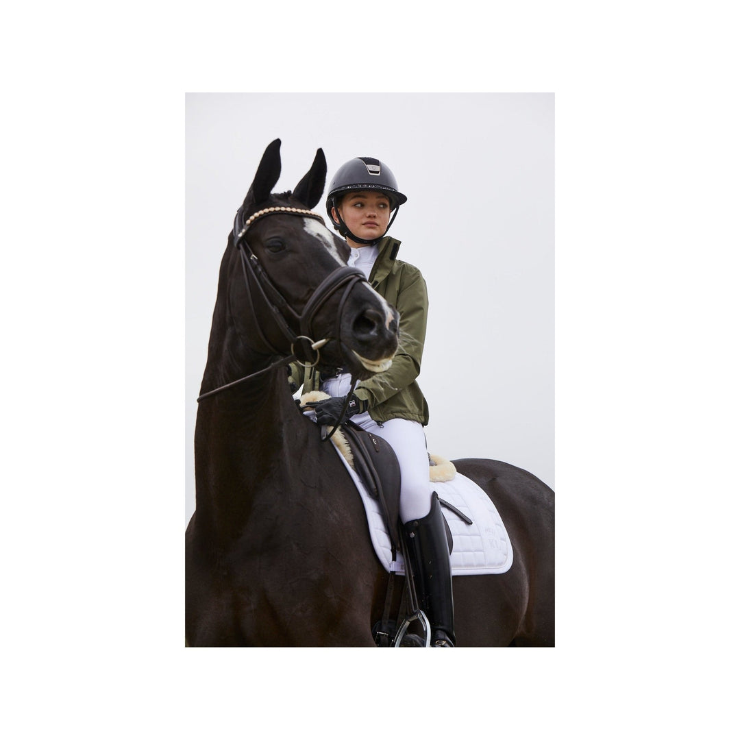 Kingsland KLwinnie Hightech-Regenjacke für Damen, FS2022, Olivgrün - IQ Horse
