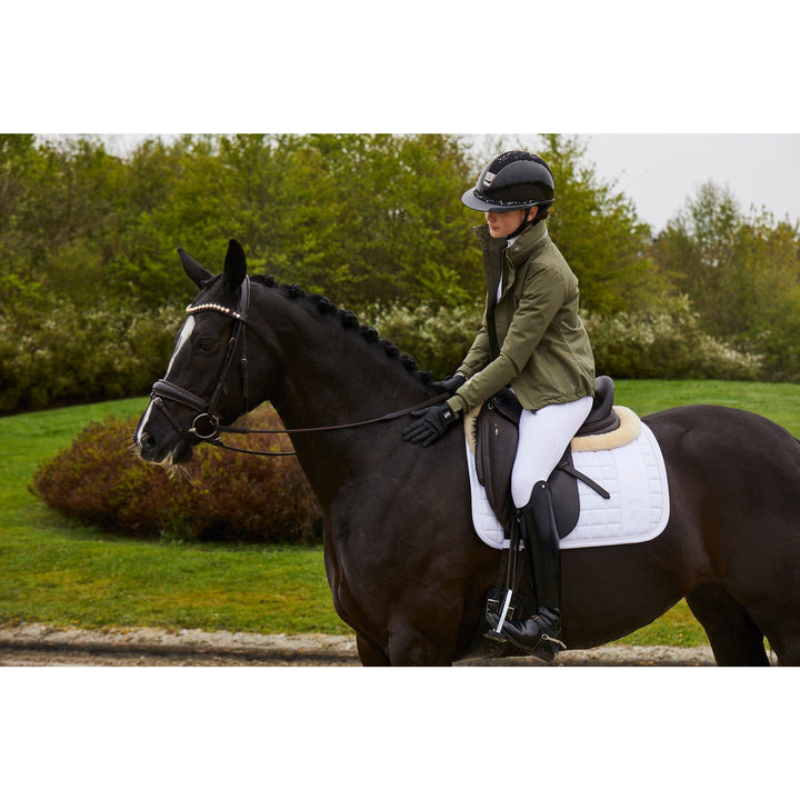 Kingsland KLwinnie Hightech-Regenjacke für Damen, FS2022, Olivgrün - IQ Horse