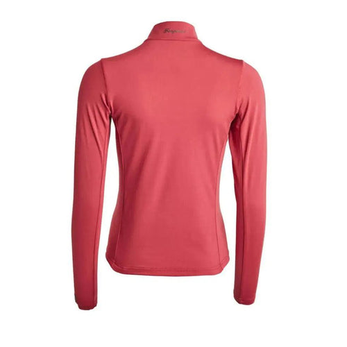 Kingsland KLairene Trainingsshirt mit ½ Reißverschluss für Damen, red tibetan - IQ Horse