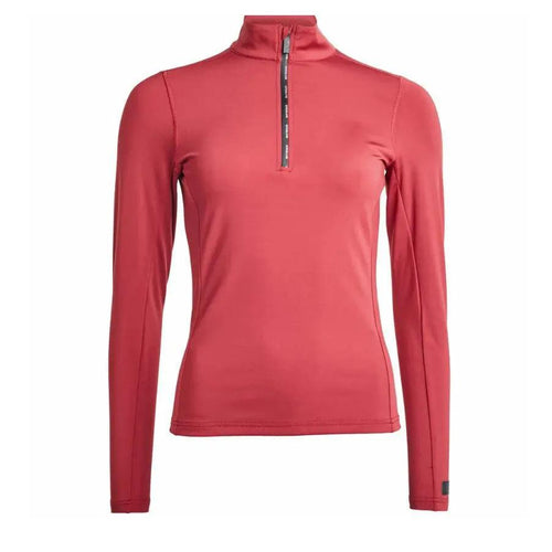 Kingsland KLairene Trainingsshirt mit ½ Reißverschluss für Damen, red tibetan - IQ Horse