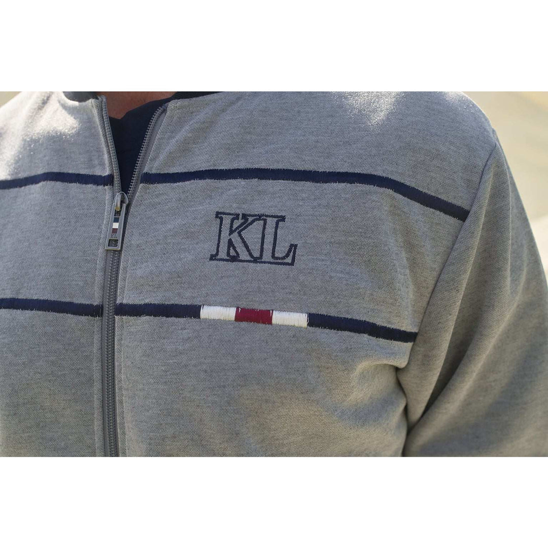 Kingsland Unisex Sweat-Bomberjacke "KLladimir", Grau - IQ Horse