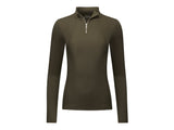 LeMieux Damen Baselayer zipped Neck, Oak - IQ Horse