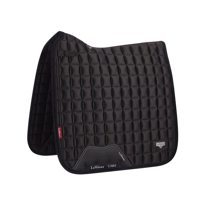 LeMieux Dressurschabracke "Loire klassisch Satin", Black - IQ Horse
