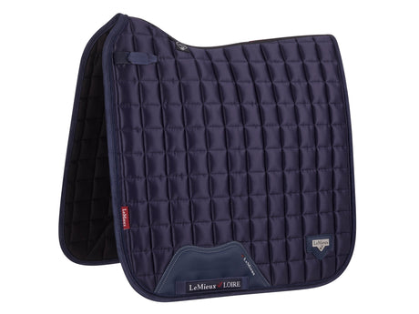 LeMieux Dressurschabracke "Loire klassisch Satin", Navy - IQ Horse