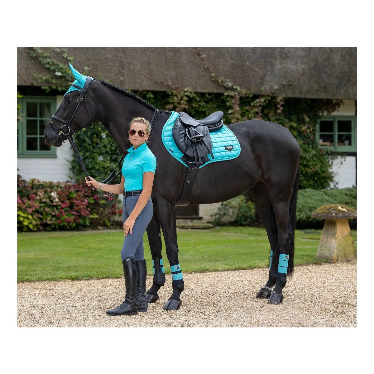 LeMieux Fliegenhaube Loire, Azure - IQ Horse