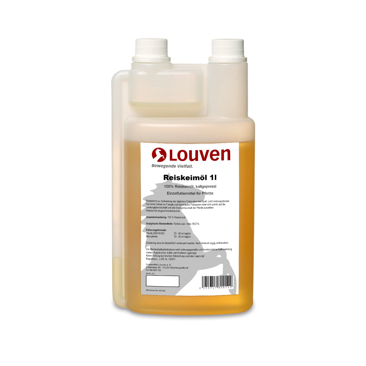 Pflanzenöl Reiskeimöl – 1 l