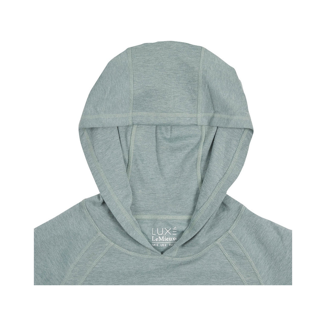 LeMieux Hoodie LUXE, sage - IQ Horse
