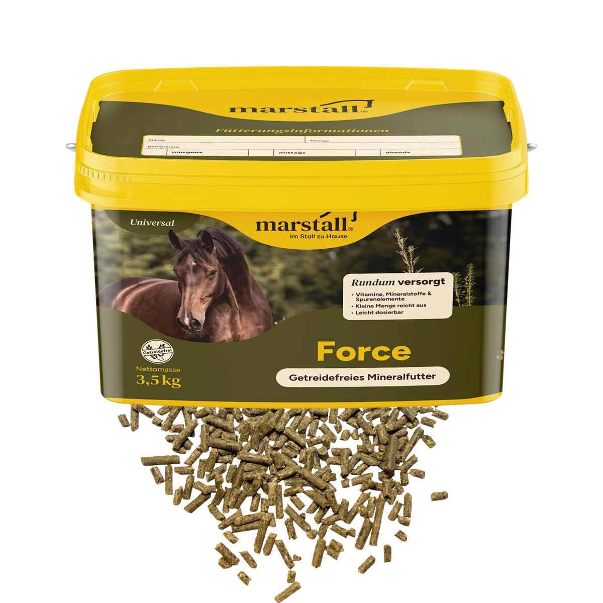 Mineralfutter Force – getreidefrei, 3,5 kg