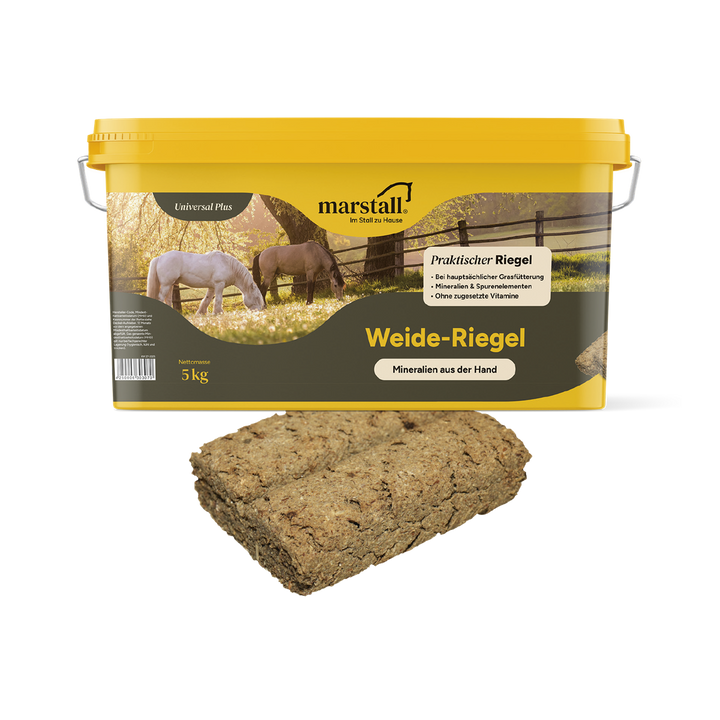 Mineralfutter Weide-Riegel – ohne Vitamine