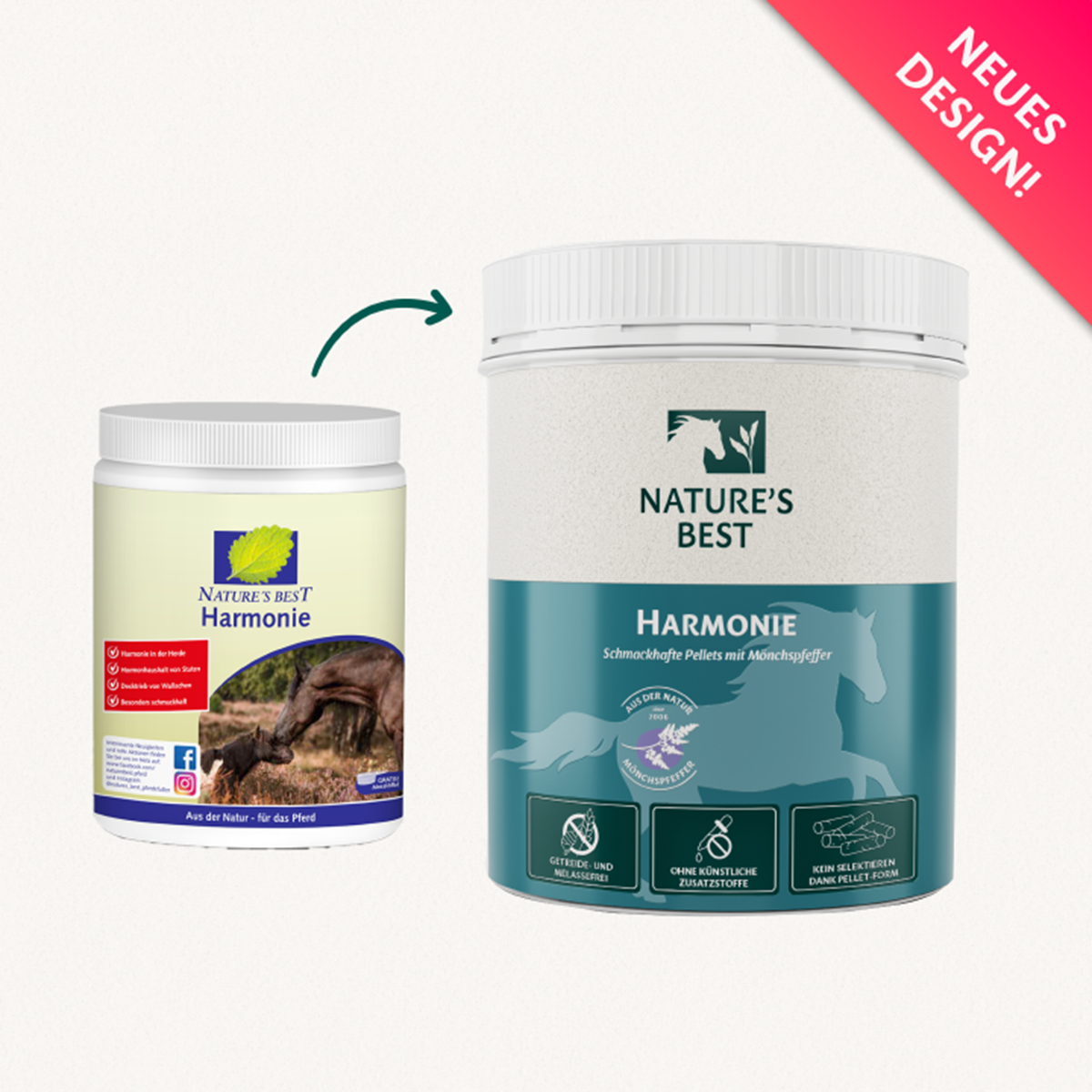 Kräuterpellets Harmonie – Mönchspfeffer, 900 g