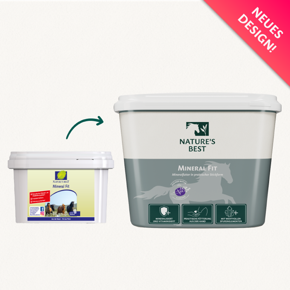 Mineralfutter Mineral-Fit – Sticks, 5 kg