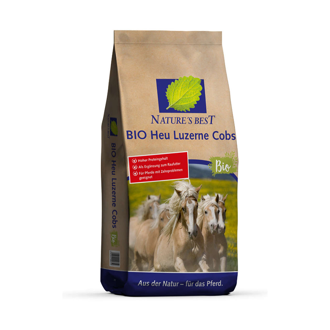 Bio Heu Luzerne Cobs – 25 kg