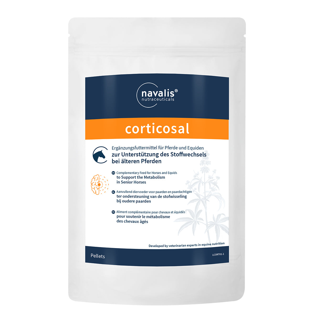 Ergänzungsfutter corticosal horse – Pellets
