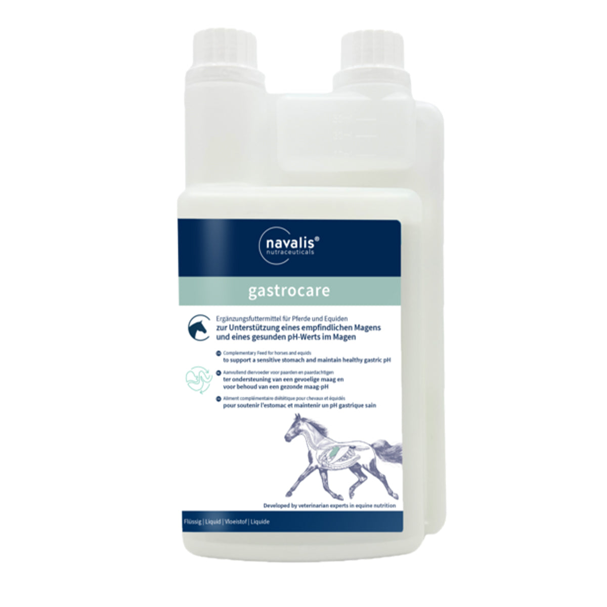 Ergänzungsfutter gastrocare horse – flüssig, 1 l