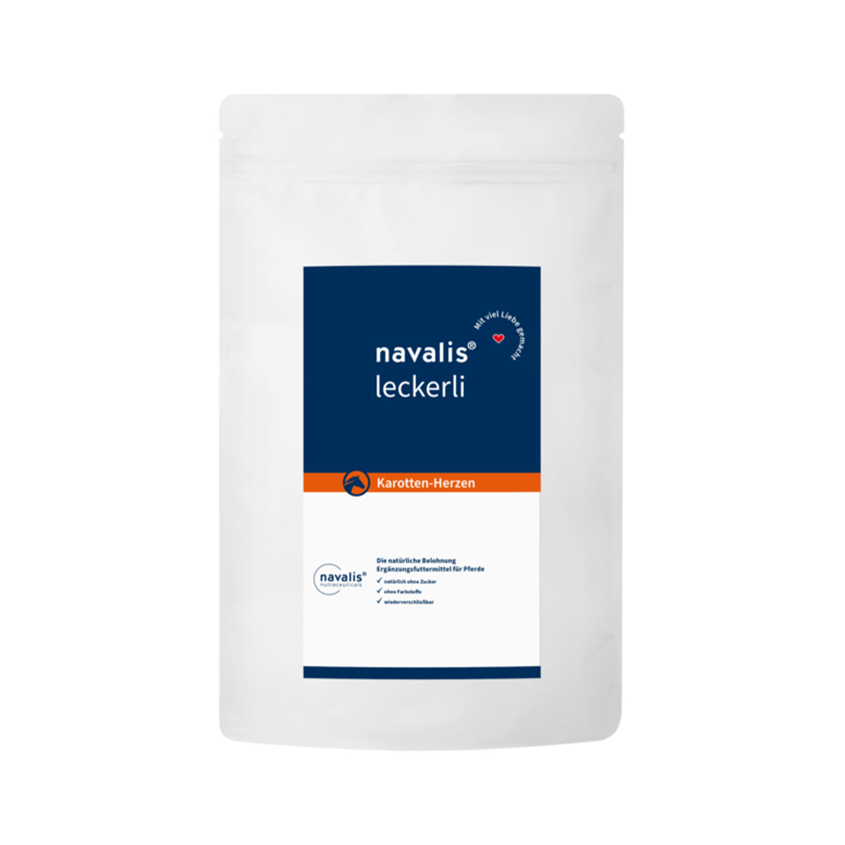 Leckerli Karotten-Herzen – 1,2 kg