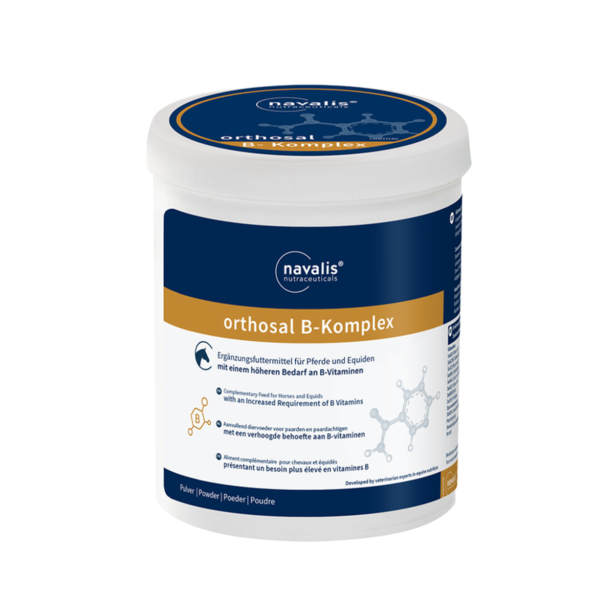Ergänzungsfutter orthosal B-Komplex horse – 500 g