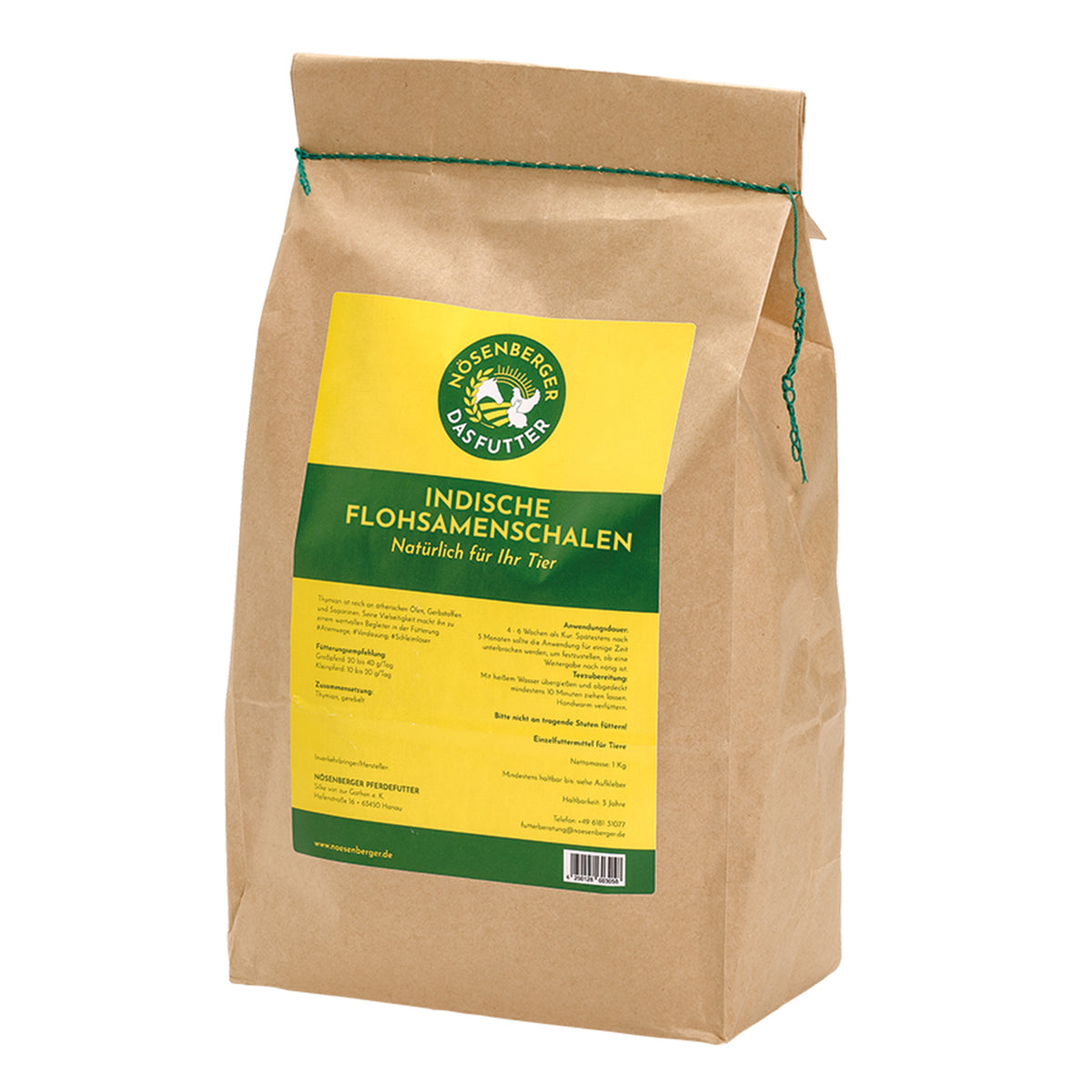Ergänzungsfutter Flohsamenschalen – 1,5 kg