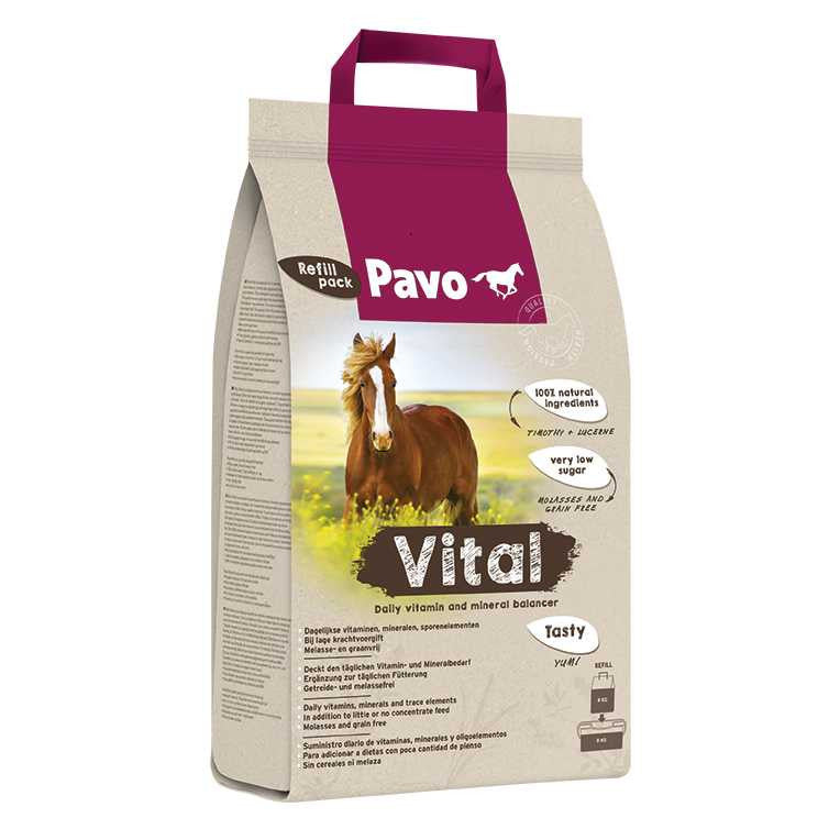 Pavo - Vital - Getreide- und melassefreies Mineralfutter